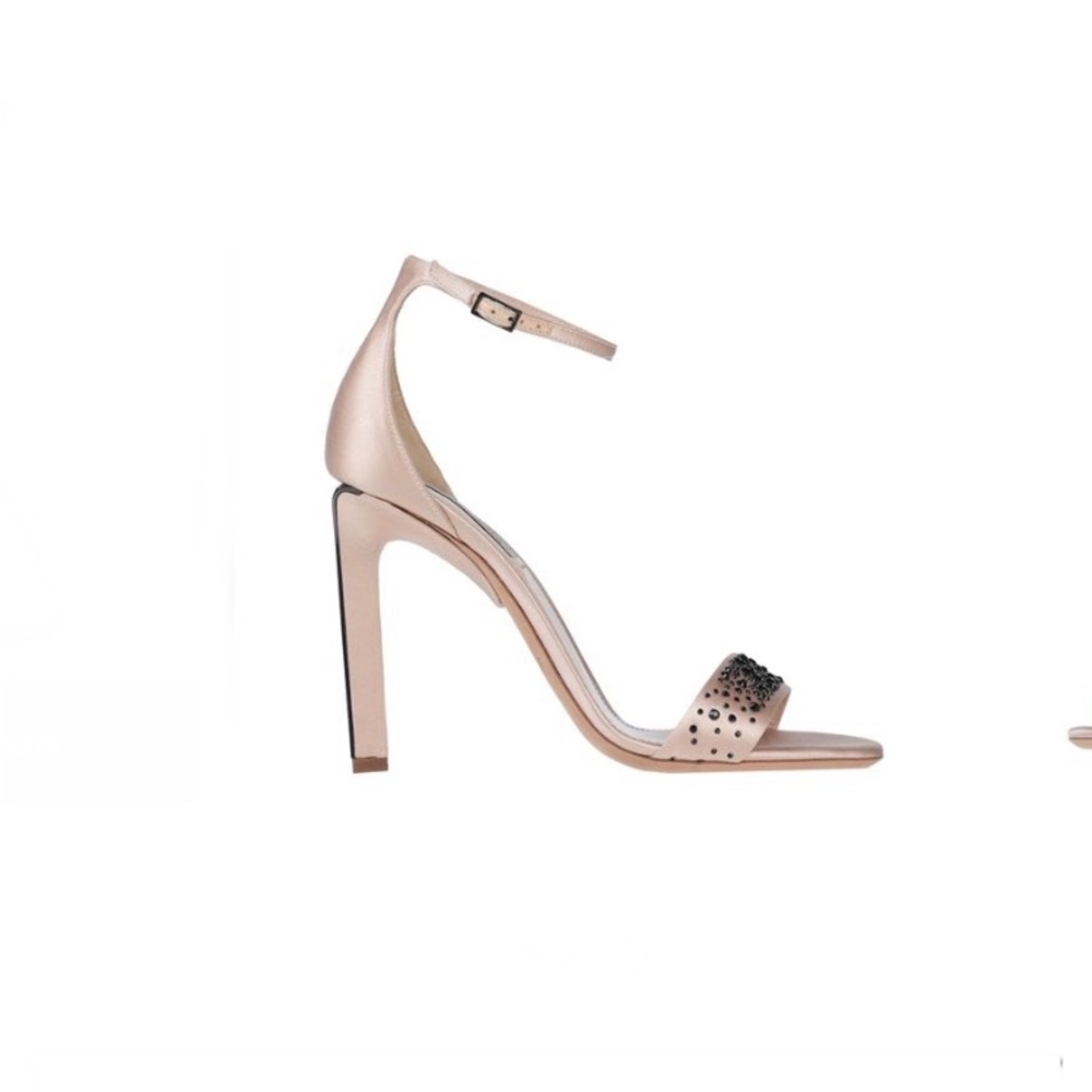GEORGIO ARMANI Ankle Strap Heeled Sandal Heels